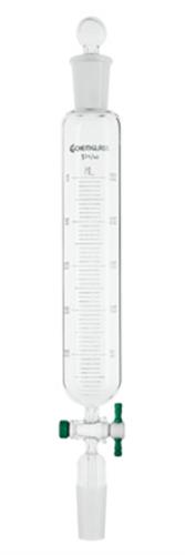 CG-1734-14 | 50mL Cylindrical Separatory Funnel