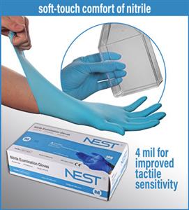 CG-1790-04 | Nitrile Gloves Blue Large