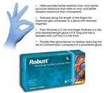 CG-1790-R04 | Nitrile Gloves Blue Examination Robust Large