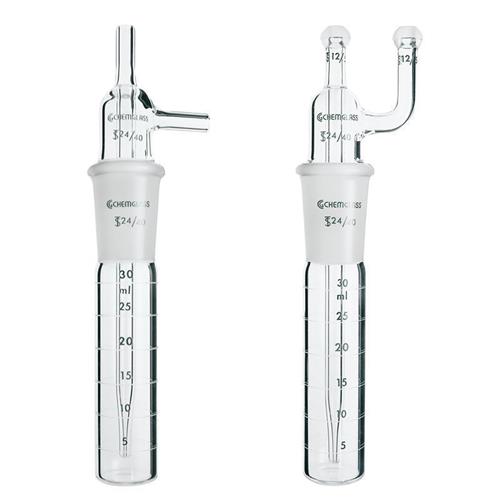 CG-1820-01 | Midget Impinger, Graduated, Complete, 24/40 Joint Size, Plain Tip
