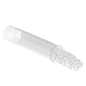 CG-1841-02 | Tube, Melting Point, 0.8-1.1mm ID, 0.22-0.28mm Wall, 90mm Length, Closed One End, 100/Vial