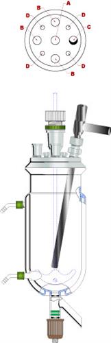 CG-1945-T-21 | Adapter Standard Taper PTFE 24 40