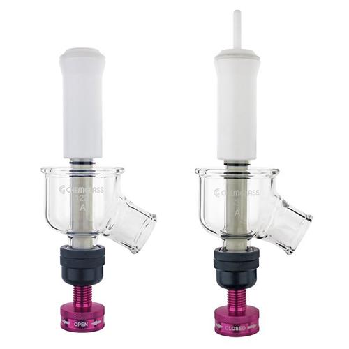 CG-1968-T-55 | Large Zero Dead Space Drain Valve, 3" Beaded Pipe, Complete, Stabilizing Pin, 1-1/2" Beaded Pipe Sid