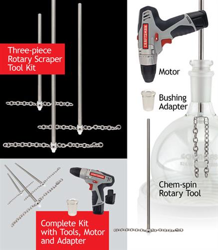 CG-1981-C1000 | Rotary Scraper 1000mL Round Flasks
