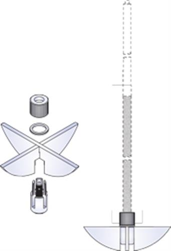 CG-2096-50 | 3mm Diameter Pin Glass Filled PTFE
