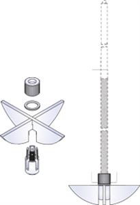 CG-2096-50 | 3mm Diameter Pin Glass Filled PTFE