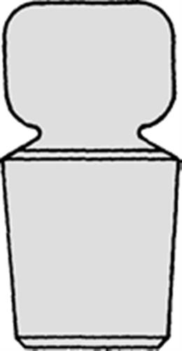 CG-3020-06 | Stopper Flask Length PTFE Size 27