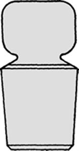 CG-3020-06 | Stopper Flask Length PTFE Size 27