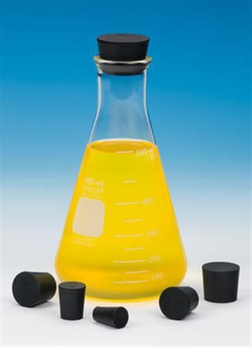 CG-3026-14 | Solid Rubber Stopper 8 Black