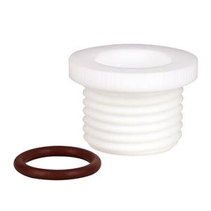 CG-362-01 | #7 Internal Bushing, Open Top, 7.5mm Opening, Nylon, #008 Viton O-Ring