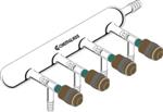 CG-4434-04 | Vacuum Manifold Right Handed 4 Ports