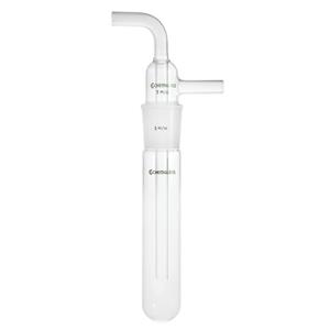 CG-4516-01 | Vacuum Trap, Complete, 32mm Body OD x 200mm Overall Length, 10mm OD Side and Inner Tubes, 29/42 Jt.