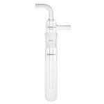 CG-4516-01 | Vacuum Trap, Complete, 32mm Body OD x 200mm Overall Length, 10mm OD Side and Inner Tubes, 29/42 Jt.
