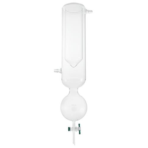 CG-4517-11 | Vacuum Trap, Dewar Type, PTFE Stopcock, 500mL Reservoir, Inner Chamber ID: 75mm, Inner Chamber Depth