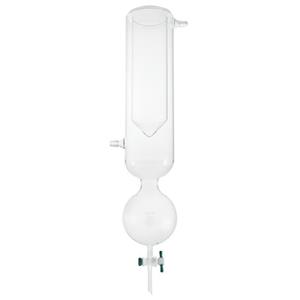 CG-4517-11 | Vacuum Trap, Dewar Type, PTFE Stopcock, 500mL Reservoir, Inner Chamber ID: 75mm, Inner Chamber Depth