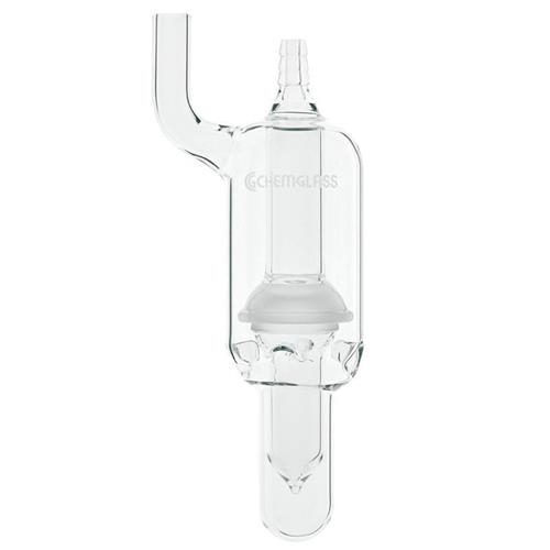 CG-4522-02 | Bubbler, High Capacity, with Check valve, 50/30 Joint, 175mm OAH 