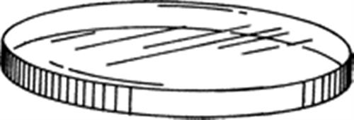 CGQ-0600-04 | Quartz Disc 1.5 O.D. x 1 16 T