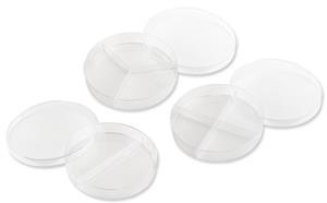 CLS-1804-02 | Petri Dish 2 Compartments Non Treated