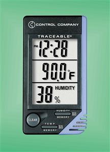 4040 | Traceable Thermometer Clock Humidity Monitor