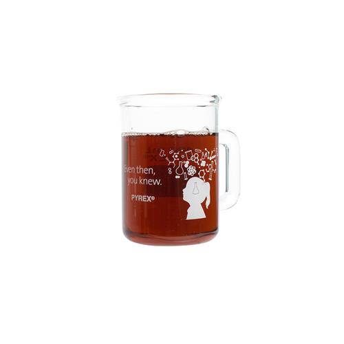1000-KNEWMUG | PYREX® Beaker Mug - Even Then, You Knew - Girl