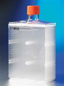 10030 | Corning® CellBIND® Surface HYPER<i>Flask</i>® M Cell Cult Vessel, Treated, Sterile, Bar Coded, 1/Bag, 4/CS