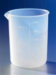 1003P-250 | Corning® Reusable Plastic Low Form 250 mL Beaker, Perfluoroalkoxy-copolymer