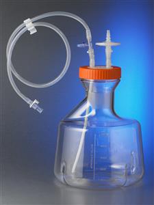 11502 | 5L Baffled Bottom Erl Flask,Disp 100 mm ATC, 0.2 µm Vent, Male MPC, Sterile