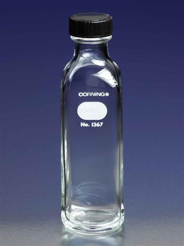 1367-160 | PYREX® 160 mL Narrow Mouth Milk Dilution Bottle with Screw Cap