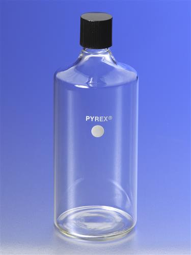 1400-285 | PYREX® 840cm² Roller Bottles with 38 mm Screw Cap