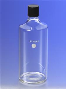 1400-285 | PYREX® 840cm² Roller Bottles with 38 mm Screw Cap