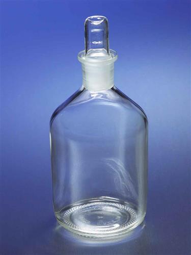 1500-2L | PYREX® 2L Narrow Mouth Reagent Storage Bottles with Standard Taper Stopper