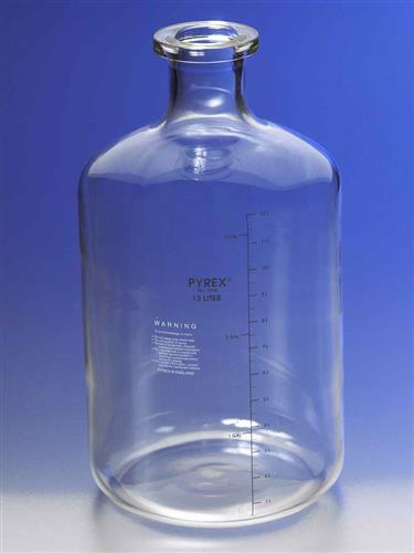 1596-19L | PYREX® 19L Solution Carboy with Tooled Neck and Graduations