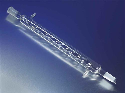 2480-400 | PYREX® 6 Bulb Allihn Condensers, Drip Tip, with 24/40 Standard Taper Outer and Inner Joints