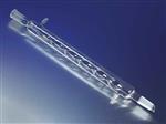 2480-200 | PYREX® 3 Bulb Allihn Condensers, Drip Tip, with 19/38 Standard Taper Outer and Inner Joints