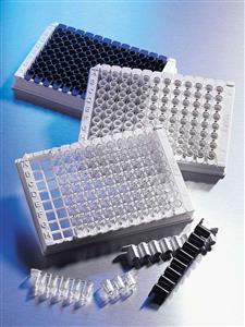 2481 | Corning® 96w Clear Polystyrene High Bind LowVol Stripwell™ Microplate, 25/Bag, no Lid, Nonsterile