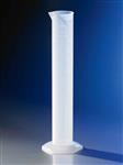 3022P-100 | Corning® Single Metric Scale, 100 mL Reu Plastic Graduated Cylinder, Polypropylene, TC,Funnel Top