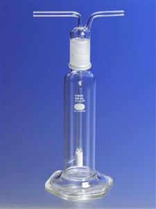 31770-125EC | PYREX® 125 mL Gas Washing Bottle with Extra Coarse Fritted Cylinder