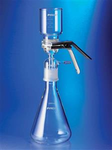 33980-1L | PYREX® 47 mm Microfiltration All-Glass Assembly, 1000 mL Funnel, Complete