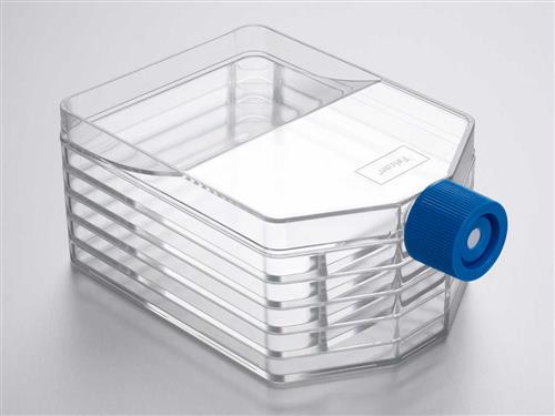 353144 | Falcon® 875cm² Rectangular Straight Neck Cell Culture Multi-Flask, 5-layer with Vented Cap