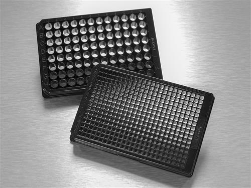 353219 | Falcon® 96-well Black/Clear Flat Bottom TC-treated Imaging Microplate with Lid, 8/Pack, 32/Case