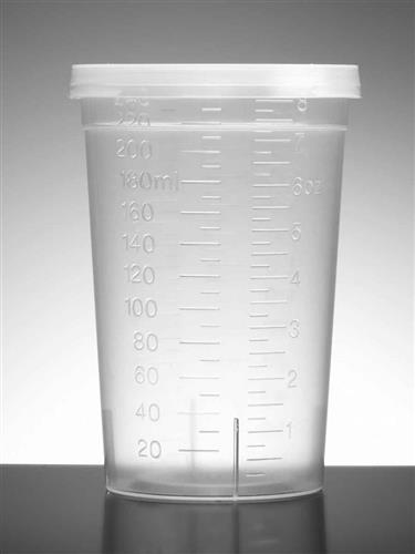 354015 | Falcon Sample Container with Lid 8oz 220mL Individ