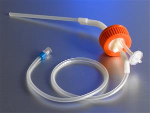3562 | Disp GL45 ATC for 1L Disp Spin Flask, 1/8“ Dip Tube, 0.2 µm Vent, Male Luer Lock, Sterile
