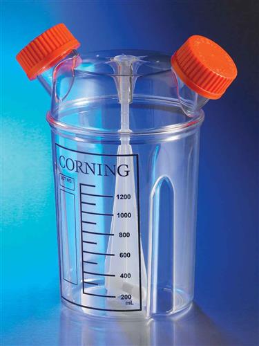 3580 | Corning® 1L Disposable Spinner Flask, Vent Cap, Sterile