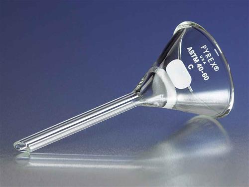 36210-75F | PYREX® Hirsch Funnels with 30 mm Diameter Fine Porosity Fritted Disc