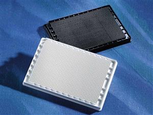 3725BC | Corning® 1536w White Polystyrene Not Treated Microplate, 10/Bag, no Lid, With Generic Bar Code, Nonsterile
