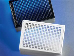 3768 | Corning® 384-well Flat Clear Bottom Black Polystyrene Low Flange Poly-D-Lysine Coated Microplates