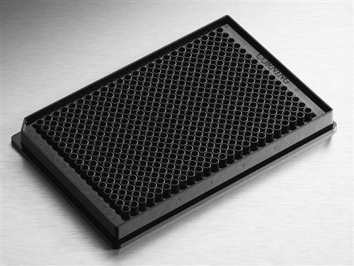 3820 | Corning® LowVol 384w Black Flat Bottom Polystyrene NBS Microplate, 10/Bag, no Lid, Nonsterile