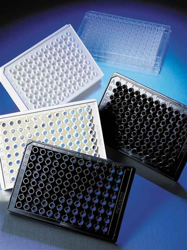 3881 | Corning® 96w Half Area Black/Clear Flat Bottom Polystyrene NBS Microplate, 25/Bag, no Lid, Nonsterile