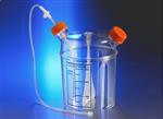 3579 | Corning® 3L Disposable Spinner Flask, Solid Cap and Aseptic Transfer Cap, Sterile