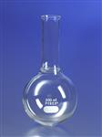 4280-2L | PYREX® 2L Long Neck Boiling Flask, Round Bottom, Tooled Mouth